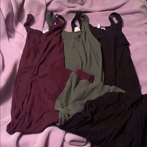 H&M Rubbed maxi Tank Dress (3 Dresses!)